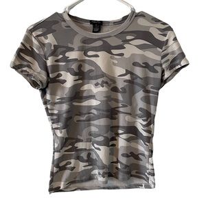 Gray camo T-shirt